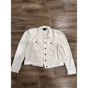 1. State Women’s Denim Jacket Size M White